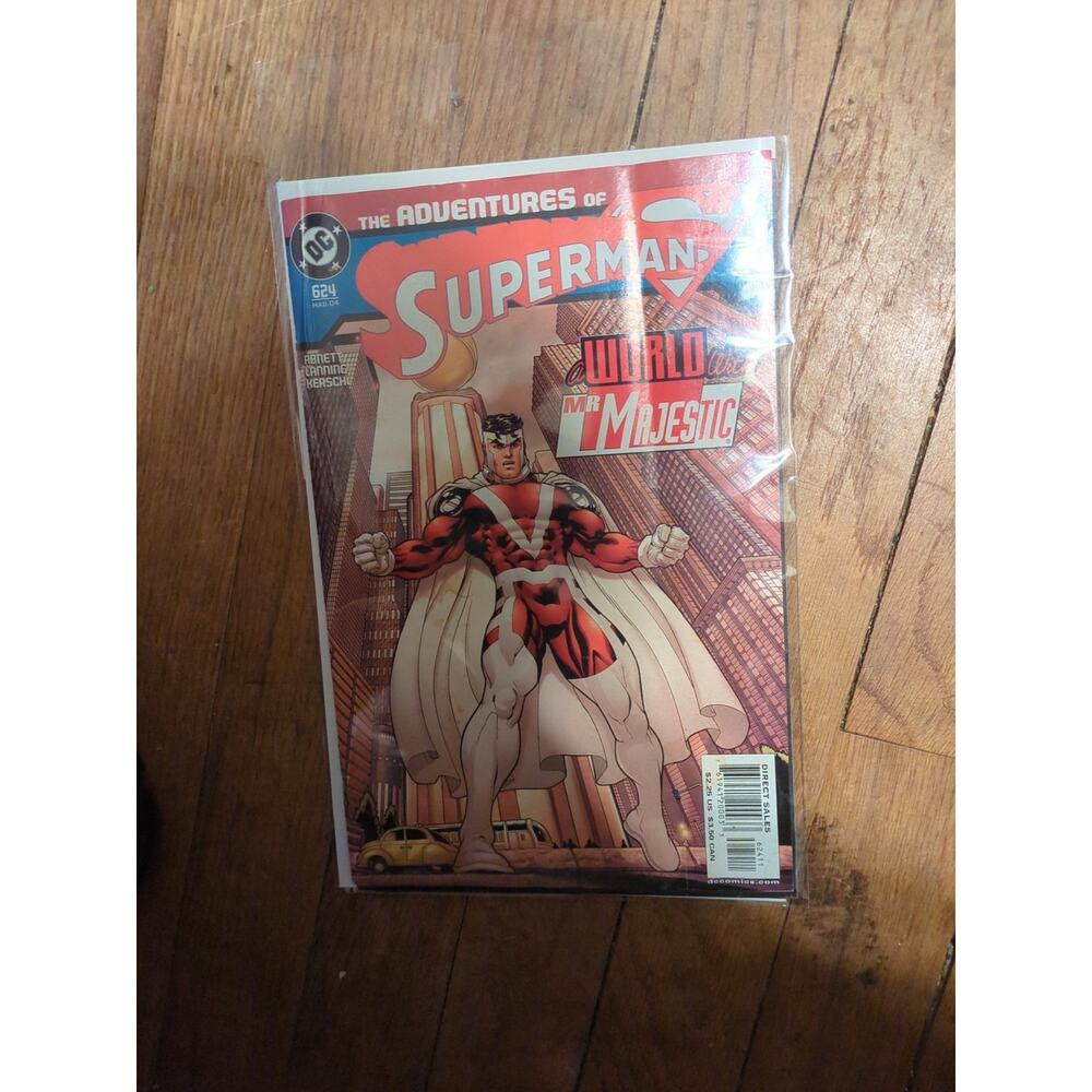 The Adventures of Superman # 624 DC Comics Mr. Majestic 2004